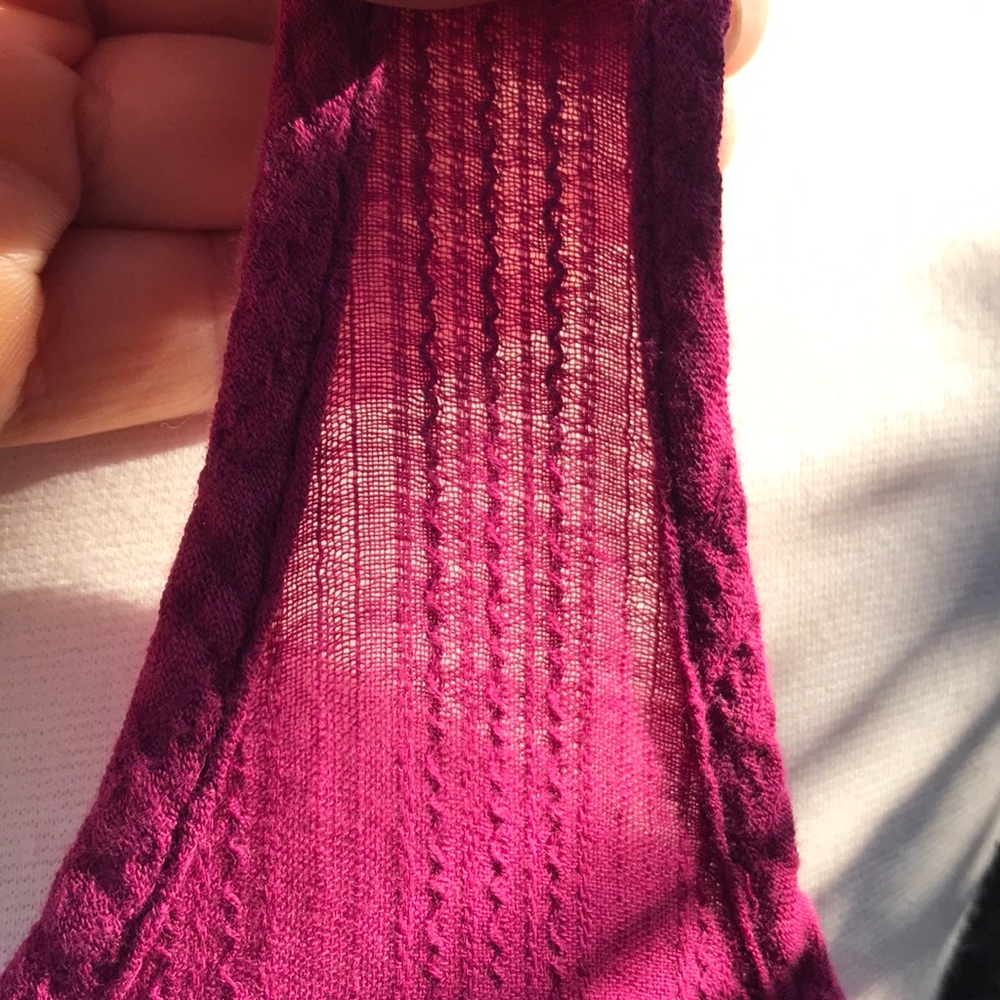Splendid Magenta Button down - Picture 3 of 5